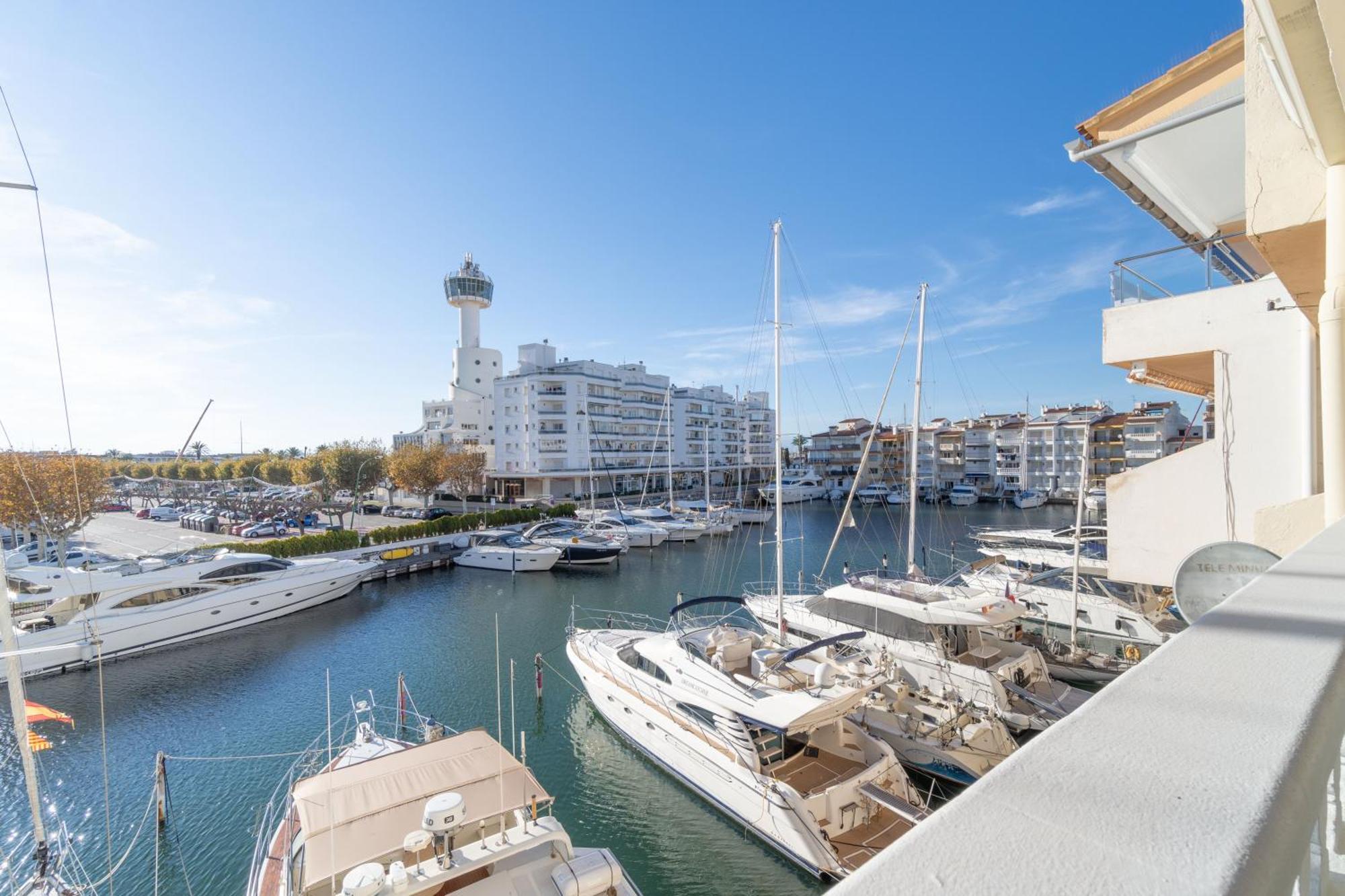 Ferienwohnung Moderno Apartamento Frente Al Canal Con Terrazas Empuriabrava Exterior foto