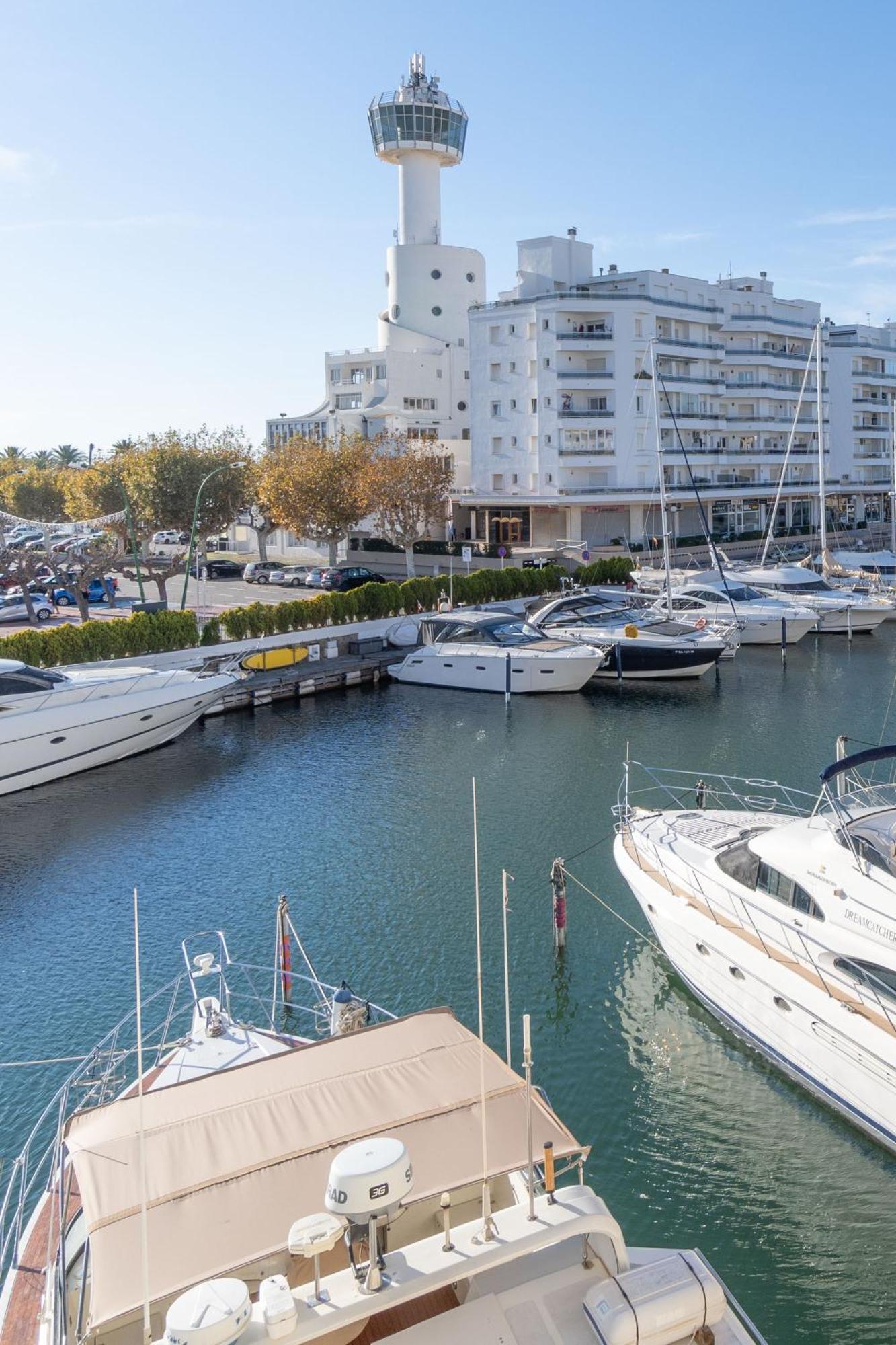 Ferienwohnung Moderno Apartamento Frente Al Canal Con Terrazas Empuriabrava Exterior foto
